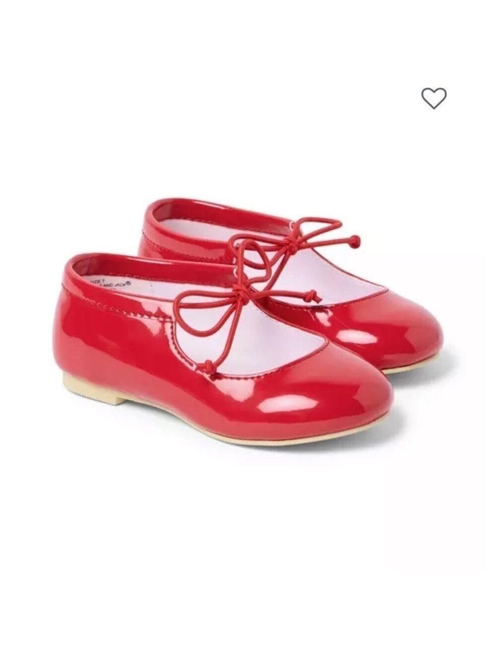 Red Kids Ballet Flats